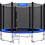 Monzana trampoline certifié tüv süd gs set complet filet de sécurité Échelle protection des bords trampoline ... Monzana trampoline certifié tüv süd gs set complet filet de sécurité Échelle protection des bords trampoline ...