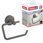 Moon grey porte rouleau papier toilette, gris mat - d�rouleur sans couvercle pour salles de bains modernes ...