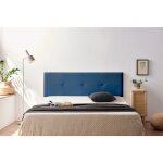 Moonia - tte de lit tapise napoli simili cuir 90x50x5 cm