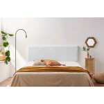 Moonia - tte de lit tapise nova simili cuir 90x50x5 cm