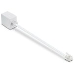 Adaptateur rj11 mâle / rj 45 fem. - noir Adaptateur rj11 mâle / rj 45 fem. - noir