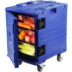 Vevor conteneur isotherme sur roulettes 90 l, boite de transport en lldpe a chargement frontal avec poignees, ... Vevor conteneur isotherme sur roulettes 90 l, boite de transport en lldpe a chargement frontal avec poignees, ...
