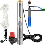 Mophorn - pompe immergee pour puits 105 l / min 62 m pompe a eau pour puits profond en acier inox, pompe ...