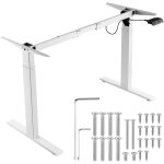 Mophorn - vevor cadre de bureau debout, hauteur reglable 70 - 117 cm, pieds de bureau deordinateur electrique, ...