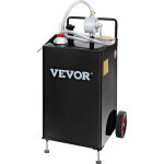 Mophorn - vevor chariot a essence 30 gallons reservoir de stockage de carburant avec roues, pompe de ...