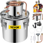 Mophorn - vevor distillateur alambic 19 l chaudiere a spiritueux en inox alimentaire distillateur dealcool ...