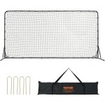 Vevor filet de rebond football 366 x 183 cm rebondisseur pour entrainement football tube en fer equipements ...