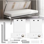 Mophorn - vevor kit mecanisme de montage mural a ressort, capacite de charge robuste 250 kg, kit de bricolage ...