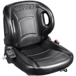 Mophorn - vevor siege de chariot elevateur universel, siege de tracteur avec dossier a angle reglable, ...