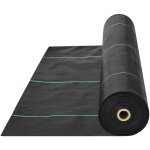 Vevor tissu geotextile tisse de qualite superieure, resistant aux mauvaises herbes, 13 x 108 pieds, tissu ...
