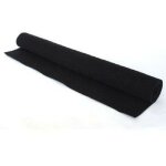 Moquette acoustique noire lisse 0. 7x1. 4m