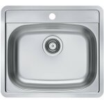 Alveus - more - Évier 56x50 cm, inox 1106813 Alveus - more - Évier 56x50 cm, inox 1106813
