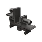 Morek - adaptateur rail din noir pour bornier de r�partition nu bb83 35mm�