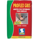 Mortier colle dformable pour carrelage semin proflex gris - sac 25 kg