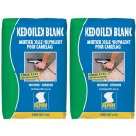 Mortier colle polyvalent pour carrelage kedoflex blanc semin int�rieur / ext�rieur, sac de 25 kg, lot ...