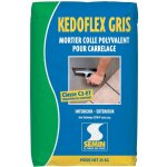 Semin - mortier colle polyvalent pour carrelage kedoflex gris int�rieur / ext�rieur, sac de 25 kg