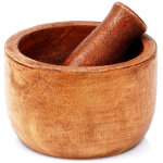 Mortier a epices en bois