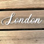 Adzif. biz le sticker de decoration - mot d�coratif cuisine, dressing, welcome, home. - paris - 27 cm ...