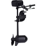 Moteur �lectrique de p�che � la tra�ne 48v 260lbs pour l'eau de mer, moteur hors - bord avec indicateur ...