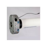 Moteur radio avec commande de secours
