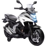 Moto �lectrique enfant honda nc750x - musiques, feux av led, entr�e usb mp3 jack - 2 roues support aux. ...