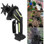 Motobineuse electrique sans fil, 21v portable motoculteur sur batterie, 235 rpm petite motobineuse �lectrique, ...