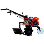 Motobineuse motoculteur avec dmarrage lectrique 7cv 3v + buttoir rglable