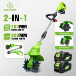 Motoculteur �lectrique 200mm 1200w sans fil, scarificateur �lectrique, tondeuse � gazon, outil de jardin ...