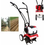 Motoculteur de jardin, motoculteur 2 temps  essence 52cc mini motoculteur  essence avec roues, 2hp ...