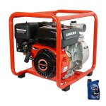Motopompe irrigation 30, 000 l / h sortie 2' 7cv moteur  essence + huile