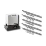 Faac - motor�ducteur 1097805 + 5mt cr�maill�re galvanis�e emp1097805cremz5