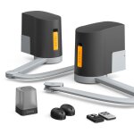 Extel - motorisation connecte  bras articuls pour portail battant : 2. 5m / 250kg par battant - xb250 ...
