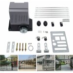 Motorisation pour portail coulissant kit complet pour portail coulissant crmaillres incluses, max. ...