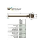Motorisation rdo 60 csi s 100 / 12 pour porte de garage enroulable somfy