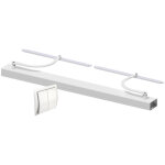 Motorisation pour volet 2 battants slid'up wineo filaire - baie 800  1500 mm - blanc