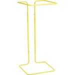 Support sac - poubelle fixe, capacité max 400 l, jaune - mottez Support sac - poubelle fixe, capacité max 400 l, jaune - mottez