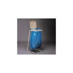 Support sac poubelle sur pied + couvercle - b078v - ce produit de marque est neuf. - mottez