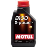 4x huile motul 8100 x - power 10w60 bidon de 1 litre