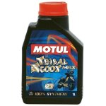 4x huile motul tribal scoot 2t max bidon de 1 litre