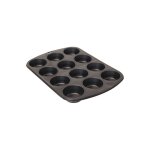 Moule 12 muffins acier anti adhesif - de buyer