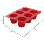 Moule � 6 canell�s en silicone - 513012 - - crealys