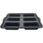 Moule 6 financiers 26 x 22 cm zenker silicone fibre de verre