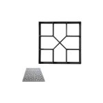 Moule  bton pour la fonte de plaques de trottoir chemin maker mould  40 x 40 cm pour pavage en dalles ...