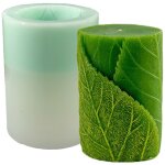 Moule bougie silicone candle mold 3d moules pour bougies cylindrique forme moulle a bougies silicone ...