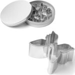 Moule emporte - pi�ce, gabarit papillon - lot de 8 pcs. hendi 673782