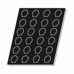 Moule flexipan plaque silicone 24 coquilles saint - jacques - pujadas