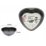 Moule  gteau en forme de coeur moule antiadhsif cuisine 26, 5cm 59948