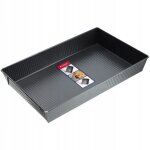 Moule  gteau rectangulaire, grand moule  ptisserie avec revtement antiadhsif et bords hauts, accessoire ...