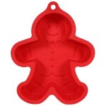 Moule  gateau en silicone bonhomme pain d'pices