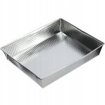 Moule à pâtisserie en étain kadax 30x25x6cm Moule à pâtisserie en étain kadax 30x25x6cm